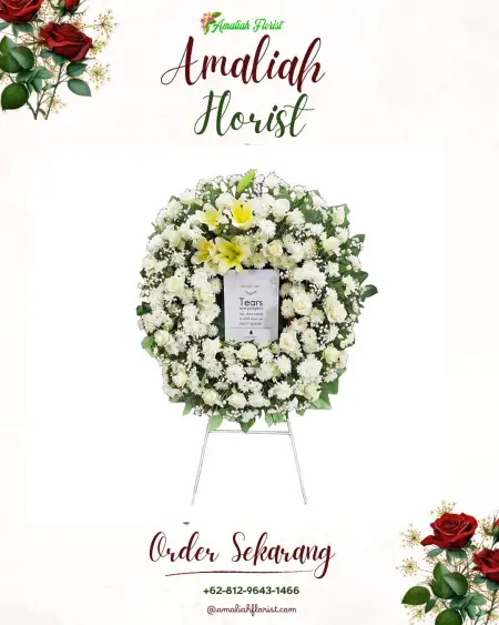 Krans Bunga Duka Parmonangan